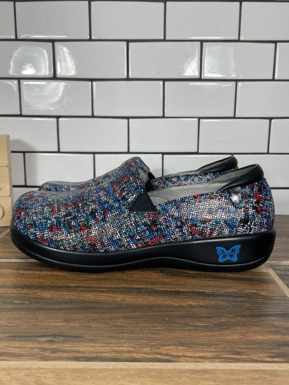 Alegria Keli PRO Shoes Womens Size EU 39 The Whole Shebang Leather Career Clogs